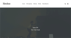 Desktop Screenshot of hotshoemagazine.com